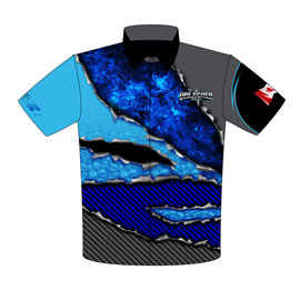 NEW!! Gary Urlacher Pro Nitrous Corvette Pro Modified Drag Racing Crew Shirts Front View