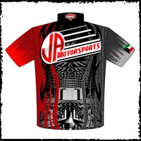NEW!! Jassim Alsolaiteen Super Street Drag Racing Crew Shirts Back View