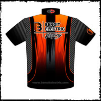 NEW!! Moits Outlaw Mustang Racing Pit / Racing Crew / Team Shirts Back View