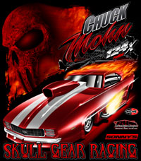 NEW!! Chuck Mohn PDRA, NEOPMA, EOPMA, Pro Modified Nitrous Camaro Drag Racing T Shirts