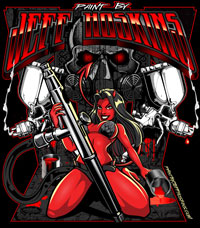 Jeff Hoskins Custom Paint Theme Based T Shirts